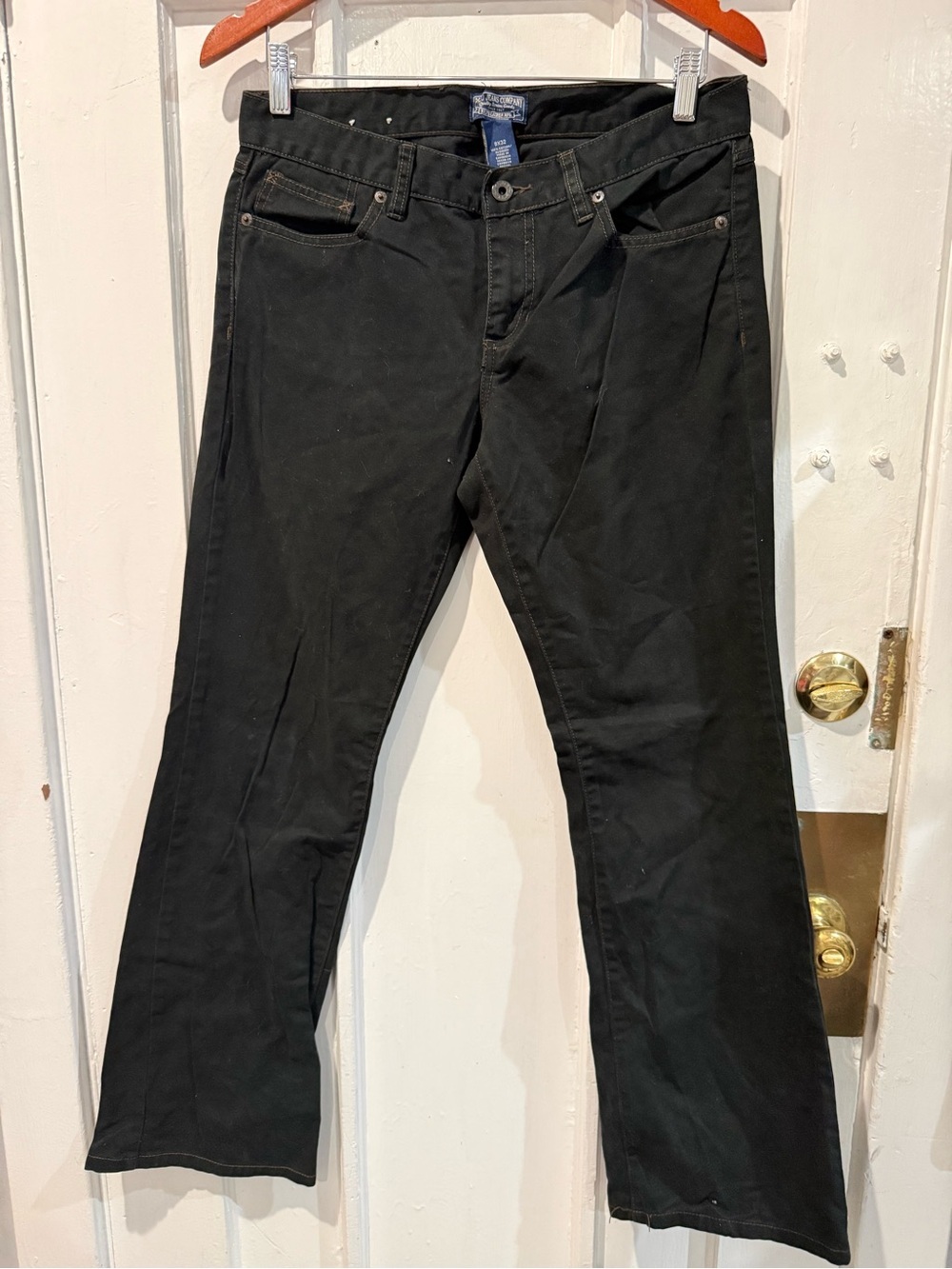 Ralph Lauren Men's Black Bootcut Jeans